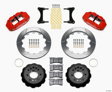 Load image into Gallery viewer, Wilwood Narrow Superlite 6R Front Hat Kit 12.88in Red 93-96 Mazda RX7
