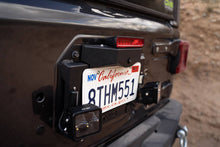 Load image into Gallery viewer, DV8 Offroad 18-22 Jeep Wrangler JL Spare Tire Delete Kit w/Light Mounts
