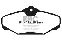 Load image into Gallery viewer, EBC 94-00 Ford Taurus 3.0 Greenstuff Rear Brake Pads
