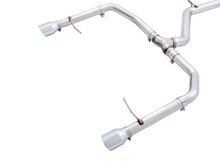 Load image into Gallery viewer, AWE Tuning 18-21 Volkswagen Jetta GLI Mk7 Track Edition Exhaust - Chrome Silver Tips (Fits OEM DP)
