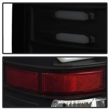 Load image into Gallery viewer, Spyder GMC Sierra 2016-2017 Light Bar LED Tail Lights - Black Smoke ALT-YD-GS16-LED-BSM
