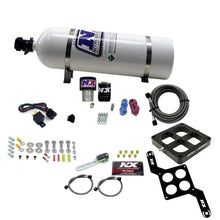 Load image into Gallery viewer, Nitrous Express Single Entry Crossbar RNC .178 4500 Flange Nitrous Kit (250-650HP) w/15lb Bottle
