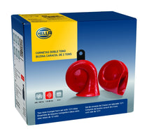 Load image into Gallery viewer, Hella Twin Trumpet Horn Kit 12V 400/500Hz (007424804 = 007424801)
