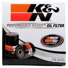 Load image into Gallery viewer, K&amp;N Oil Filter for Ford/Lincoln/Mercury/Mazda/Chrysler/Dodge/Jeep/Cadillac/Ram 3.656in OD x 4in H
