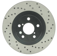 Load image into Gallery viewer, StopTech 02-10 WRX Drilled Left Front Rotor
