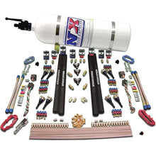 Load image into Gallery viewer, Nitrous Express SX2 Dual Stage/Alcohol - 8 Solenoid Nitrous Kit (200-1200HP) w/15lb Bottle
