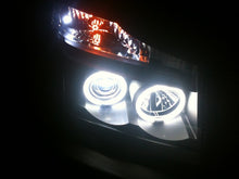 Load image into Gallery viewer, Spyder Nissan Titan 04-14/Armada 04-07 Projector Headlights CCFL Halo LED Blk PRO-YD-NTI04-CCFL-BK
