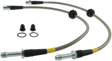 Load image into Gallery viewer, StopTech 09 Audi A4 Sedan / 08-10 A5-S5 Front Stainless Steel Brake Line Kit
