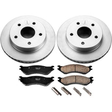 Load image into Gallery viewer, Power Stop 00-01 Dodge Ram 1500 Front Z17 Evolution Geomet Coated Brake Kit
