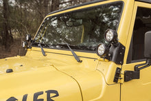 Load image into Gallery viewer, Rugged Ridge 97-06 Jeep Wrangler TJ/LJ 3.5in Round Dual A-Pillar LED Kit
