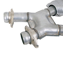 Load image into Gallery viewer, BBK 94-95 Mustang 5.0 Short Mid X Pipe With Catalytic Converters 2-1/2 For BBK Long Tube Headers
