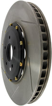 Load image into Gallery viewer, StopTech 09-11 Nissan GT-R Front Right Slotted Bare Iron 380x34mm Aero-Rotor Kit
