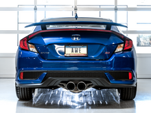 Load image into Gallery viewer, AWE Tuning 2016+ Honda Civic Si Touring Edition Exhaust w/Front Pipe &amp; Dual Chrome Silver Tips
