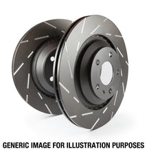 Load image into Gallery viewer, EBC 06-11 Dodge Nitro 3.7 USR Slotted Front Rotors
