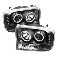 Load image into Gallery viewer, Spyder Ford F250 Super Duty 99-04 Projector Version 2 CCFL Halo LED Blk PRO-YD-FF25099-1P-G2-CCFL-BK
