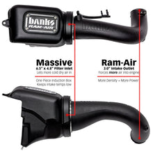 Load image into Gallery viewer, Banks Power 18-21 Jeep 2.0L Turbo Wrangler (JL) Dry Filter Ram-Air Intake System
