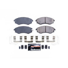 Load image into Gallery viewer, Power Stop 92-01 Hyundai Elantra Front Z23 Evolution Sport Brake Pads w/Hardware
