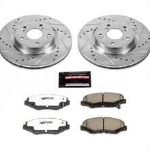 Load image into Gallery viewer, Power Stop 12-16 Honda CR-V Front Z26 Street Warrior Brake Kit
