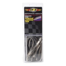 Load image into Gallery viewer, DEI Stainless Steel Positive Locking Tie 1/4in (7mm) x 9in - 8 per pack
