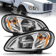 Load image into Gallery viewer, ANZO 2002-2014 Freightliner M2 LED Crystal Headlights Chrome Housing w/ Clear Lens (Pair)
