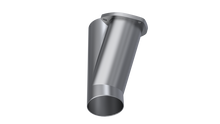 Load image into Gallery viewer, QTP 3.5in Weld-On QTEC Exhaust Cutout Y-Pipe

