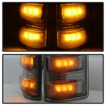 Load image into Gallery viewer, xTune Ford Superduty 08-14 F250-F550 Amber LED Mirror Signal Lens - Smoke ACC-LED-FDSD08-MR-SM
