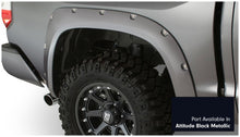 Load image into Gallery viewer, Bushwacker 16-18 Toyota Tundra Fleetside Pocket Style Flares 4pc - Midnight Black
