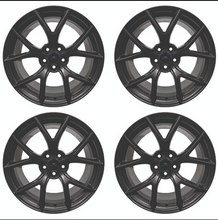 Load image into Gallery viewer, Ford Racing 15-20 Mustang19x10.5in &amp; 19x11in Wheel Kit w/TPMS - Matte Black
