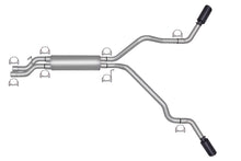 Load image into Gallery viewer, Gibson 99-03 GMC Sierra 1500 SL 5.3L 2.5in Cat-Back Dual Extreme Exhaust - Black Elite

