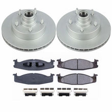 Load image into Gallery viewer, Power Stop 2003 Ford E-150 Front Z17 Evolution Geomet Coated Brake Kit
