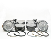 Load image into Gallery viewer, Mahle MS Pistons LSX 416cid 4.005in Bore 4.125in Stk 6.125in Rod .927 Pin -20cc Dish 9.7CR Set of 8
