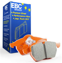 Load image into Gallery viewer, EBC 99-03 Aston Martin DB7 5.9 Orangestuff Front Brake Pads
