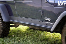 Load image into Gallery viewer, Rugged Ridge Heavy Duty Side Rocker Guards 04-06 Jeep Wrangler LJ
