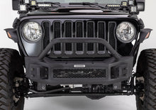 Load image into Gallery viewer, Go Rhino 07-20 Jeep Wrangler JL/JLU/JK/JKU/Gladiator JT Rockline Front Stubby Bumper w/ Overrider

