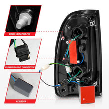 Load image into Gallery viewer, ANZO 00-06 Toyota Tundra LED Taillights w/ Light Bar Chrome Housing Clear Lens
