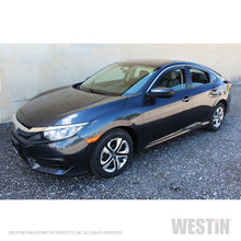Load image into Gallery viewer, Westin 2016-2018 Honda Civic Sedan Wade In-Channel Wind Deflector 4pc - Smoke
