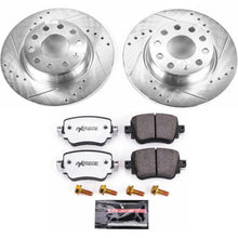 Load image into Gallery viewer, Power Stop 15-18 Volkswagen Golf Rear Z26 Street Warrior Brake Kit
