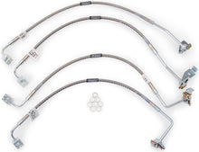 Load image into Gallery viewer, Russell Performance 07-08 Jeep Wrangler JK with 4in Lift Brake Line Kit
