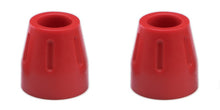 Load image into Gallery viewer, Energy Suspension Universal Red 1-1/2in OD x 11/16in McPherson ID Strut Bump Stop Set
