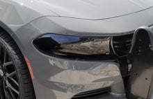 Load image into Gallery viewer, AVS 15-22 Dodge Charger Headlight Covers - Black
