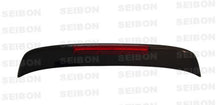Load image into Gallery viewer, Seibon 92-95 Honda Civic HB SP Carbon Fiber Rear Spoiler w/LED
