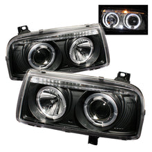 Load image into Gallery viewer, Spyder Volkswagen Jetta III 93-98 Projector Headlights LED Halo Blk High H1 Low H1 PRO-YD-VJ93-HL-BK

