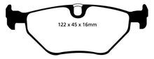 Load image into Gallery viewer, EBC 01-03 BMW 525i 2.5 (E39) Redstuff Rear Brake Pads
