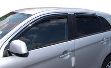 Load image into Gallery viewer, AVS 11-13 Mitsubishi Outlander Sport Ventvisor Outside Mount Window Deflectors 4pc - Smoke
