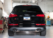 Load image into Gallery viewer, AWE Tuning Audi 8R SQ5 Touring Edition Exhaust - Quad Outlet Diamond Black Tips
