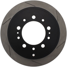 Load image into Gallery viewer, StopTech Power Slot 08-09 Lexus LX450/470/570 / 07-09 Toyota Tundra Slotted Left Rear Rotor
