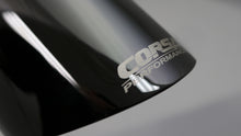 Load image into Gallery viewer, Corsa Single Universal 3.0in Inlet / 4.0in Outlet Black PVD Pro-Series Tip Kit
