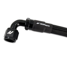 Load image into Gallery viewer, Mishimoto 4Ft Stainless Steel Braided Hose w/ -10AN Straight/90 Fittings - Black
