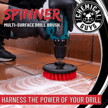 Load image into Gallery viewer, Chemical Guys Carpet Brush w/Drill Attachment - Heavy Duty
