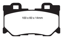 Load image into Gallery viewer, EBC 08-13 Infiniti FX50 5.0 Greenstuff Rear Brake Pads
